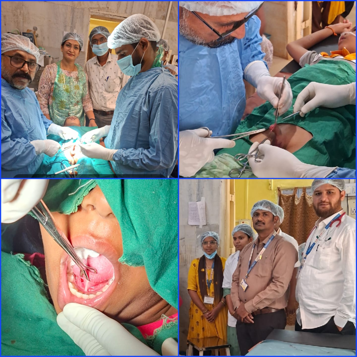 Successful surgery on 10 children under the National Child Health Program
